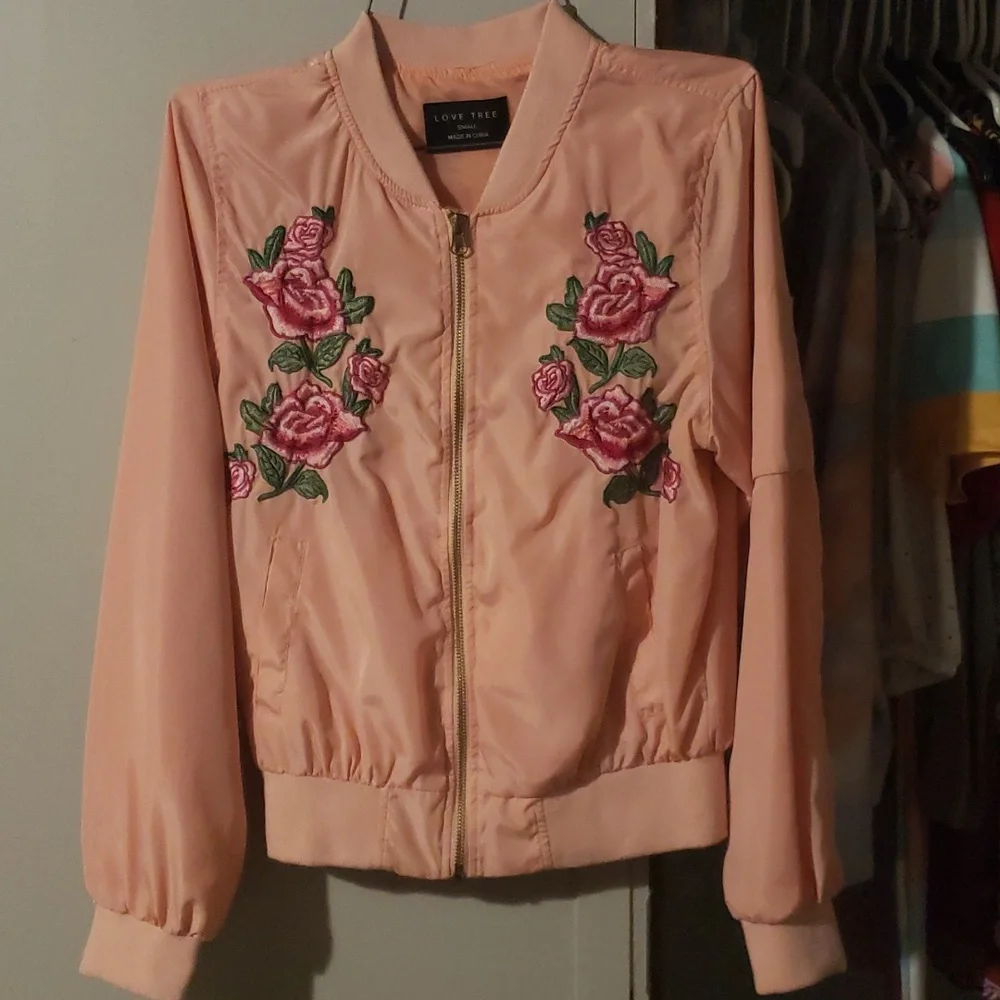 Light Pink Rose Jacket - Picture 3 of 6